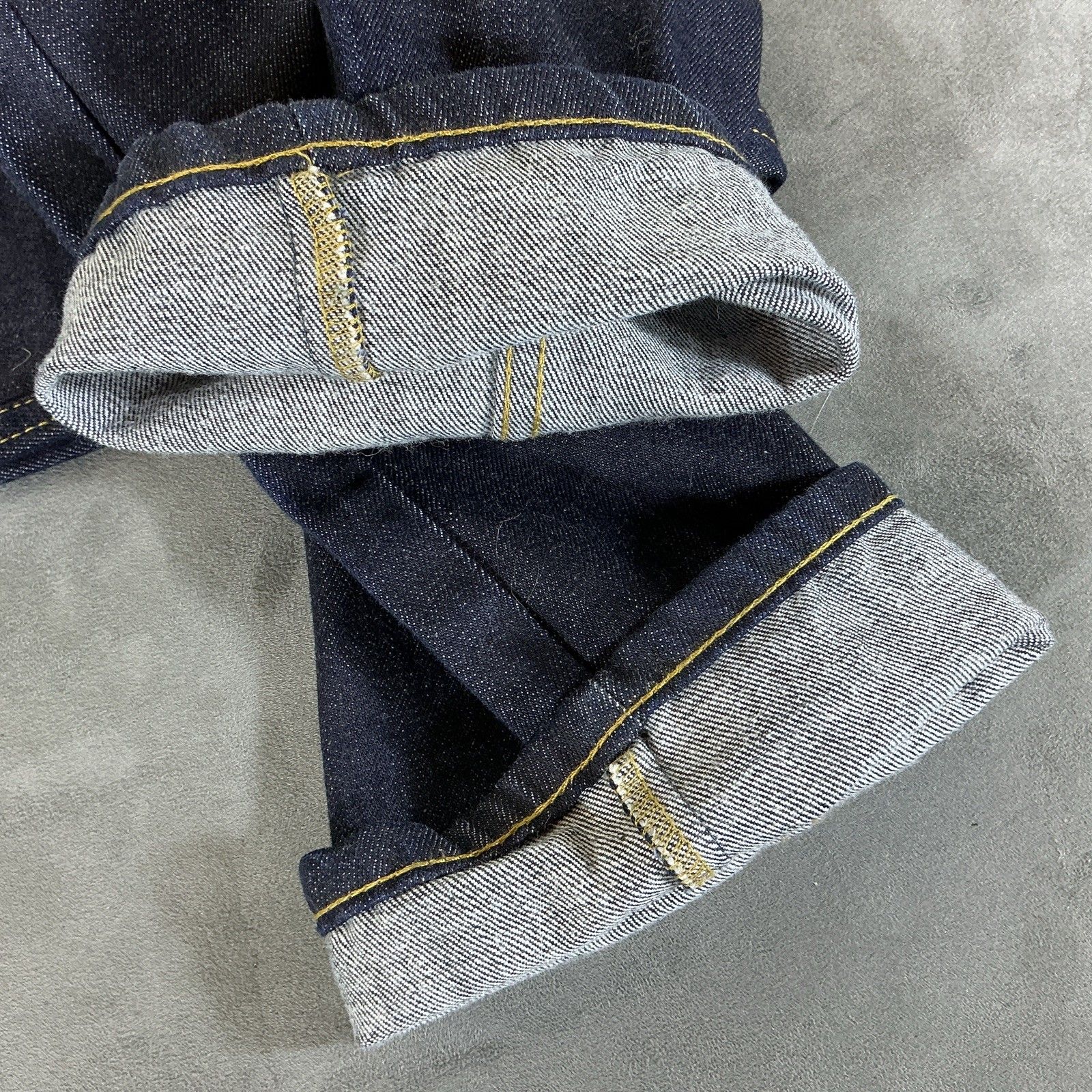 Naked & Famous Jeans Mens 34 X 32 Indigo Weird Guy Okayama Spirit 2 Selvedge — image 4 of 8
